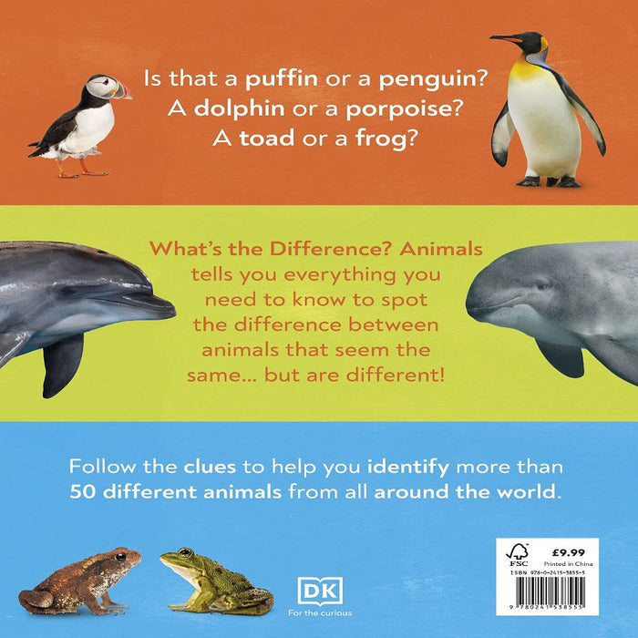 What's The Difference ? Animals-Encyclopedia-Prh-Toycra