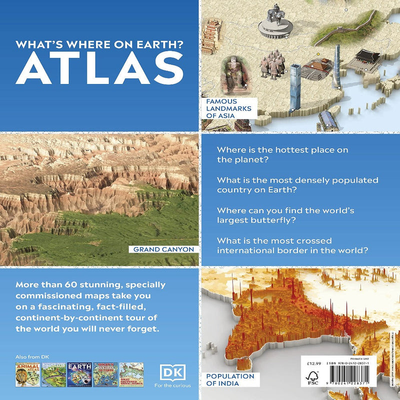 What's Where on Earth Atlas: The World as You've Never Seen It Before!