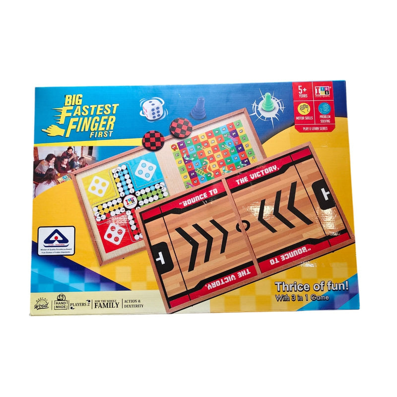 IToys Big Fastest Finger First 3-IN-1 Game