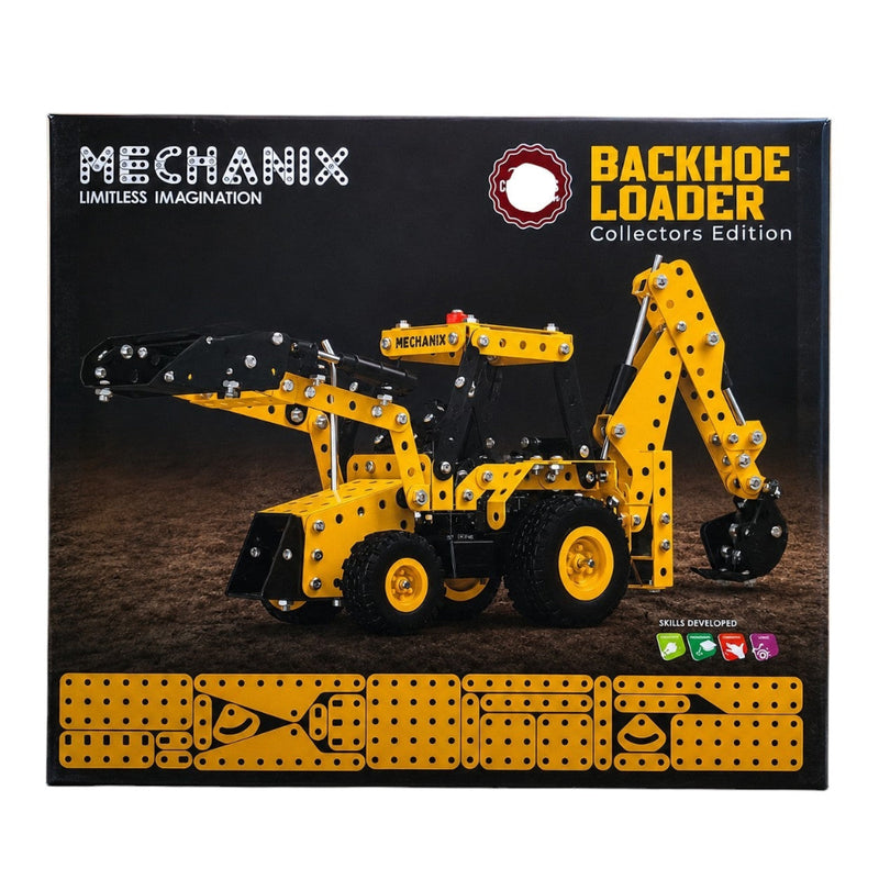 Zephyr Mechanix Backhoe Loader Collectors Edition (602 Pieces)