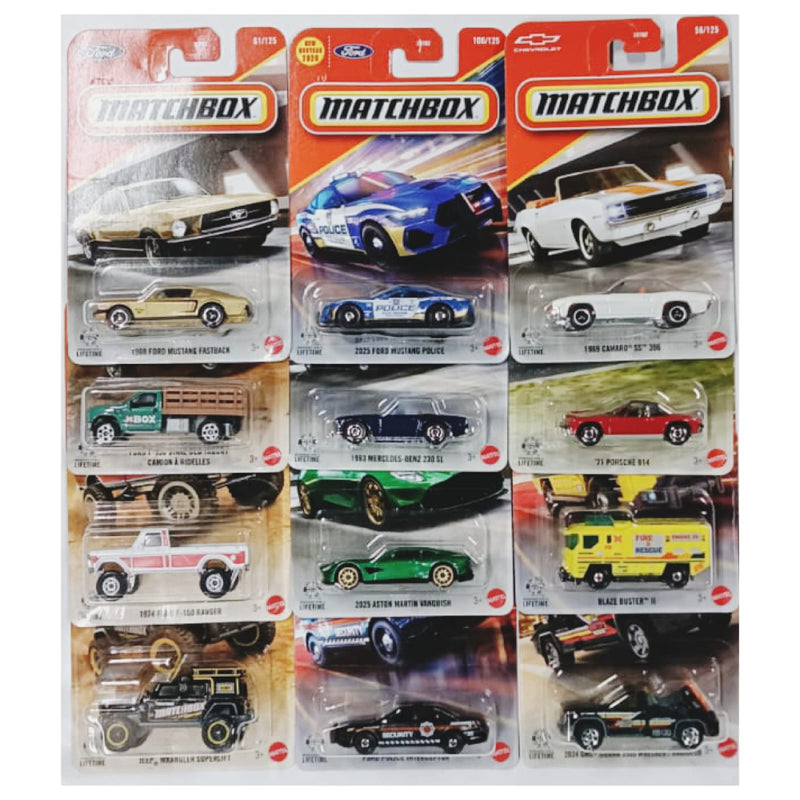 Matchbox 2026 Set of 12 Car -(12.2)