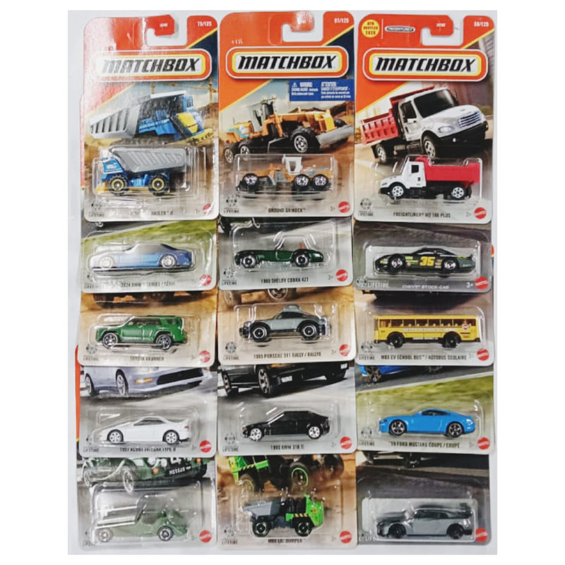 Matchbox 2026 Set of 15 Car Set (15.1)