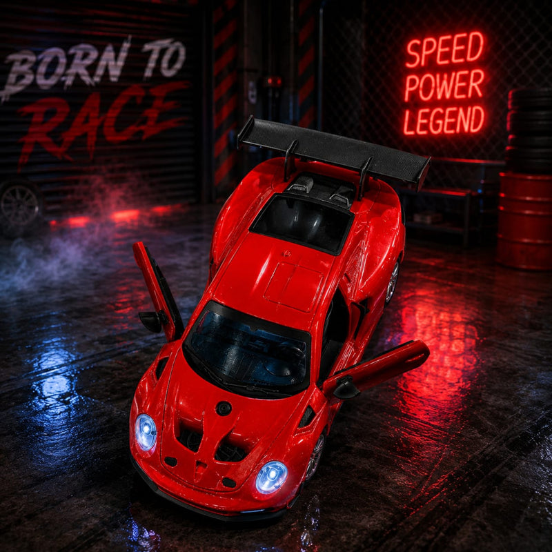 Funskool Volt Rush 1:18 Scale Rc Dash Door-X Remote Control Sports Car