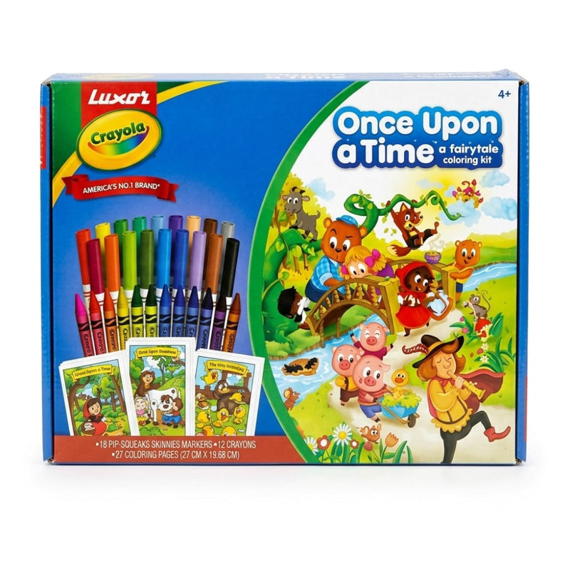 Luxor Crayola Once Upon a Time Fairytale Coloring Kit