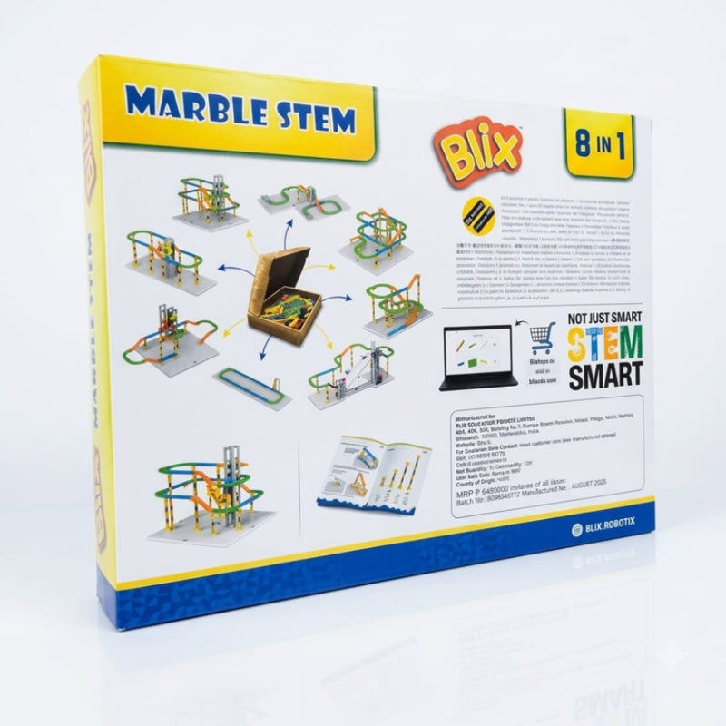 Blix Marble Stem 8-in-1 construction set