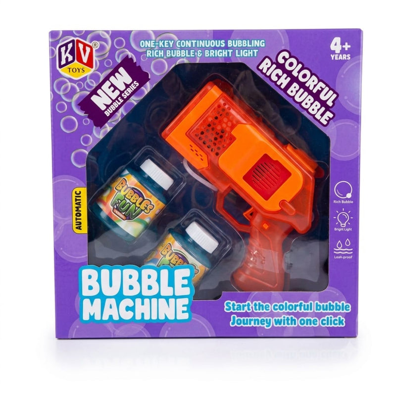 K.V Toys Colorful Rich Bubble Machine