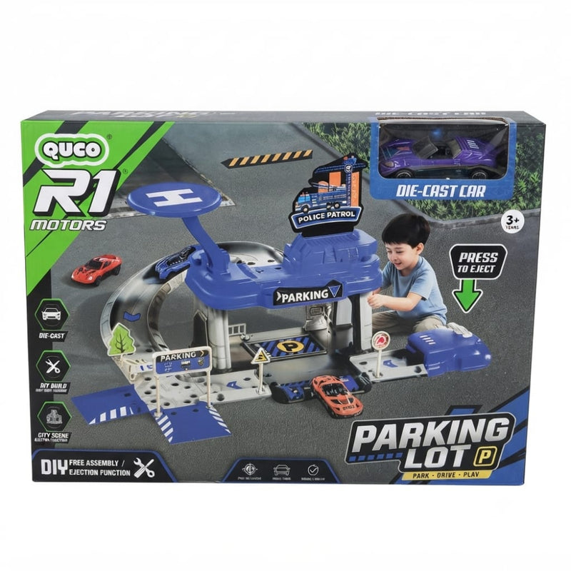 K.V Toys Car Launcher Toys -Multicolor