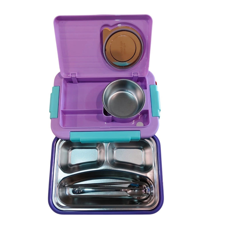 VHV Multi Compartments Stainless Steel Lunch Box (800ml+150ml)