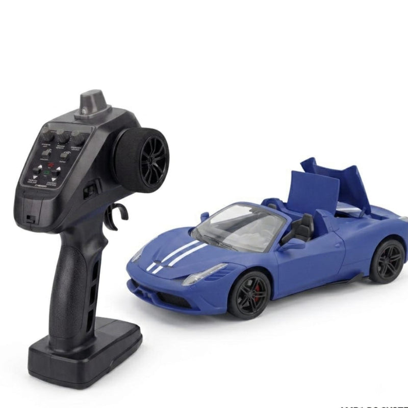 Mirana Door Opening Rc Car -Blue