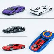 KV Toys Rapid Launcher High Speed Car Set-4 Pcs -Multi Color