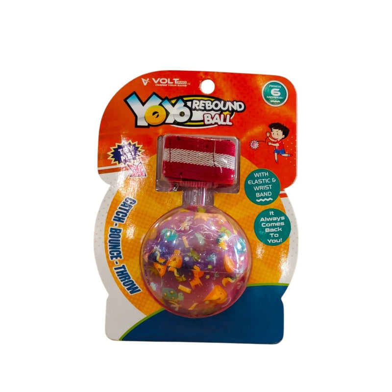 Shakti Toys Yo Yo Rebound Ball With Wrist Band