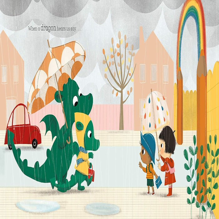 When A Dragon Picture Books-Picture Book-Hc-Toycra