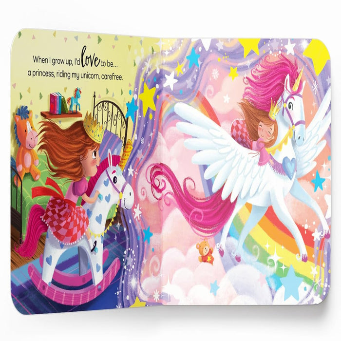 When I Grow Up, I'D Love To Be-Board Book-WH-Toycra