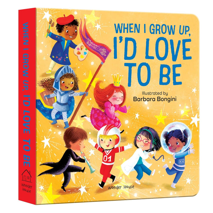 When I Grow Up, I'D Love To Be-Board Book-WH-Toycra