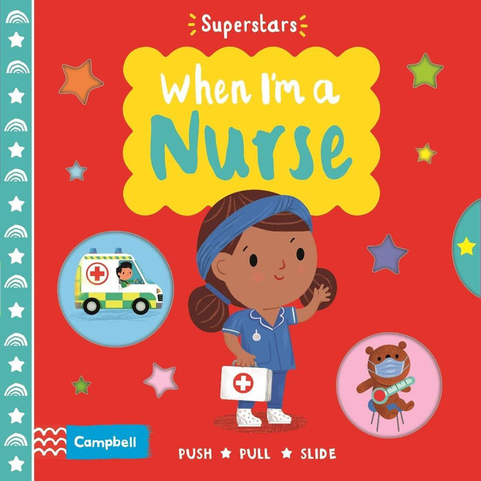 When I'm A Nurse-Board Book-Pan-Toycra