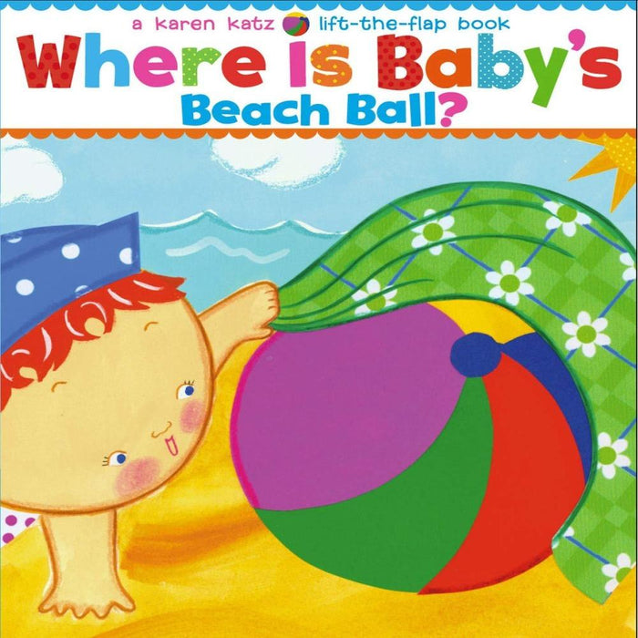 Where Is Baby's Beach Ball?-Board Book-SS-Toycra