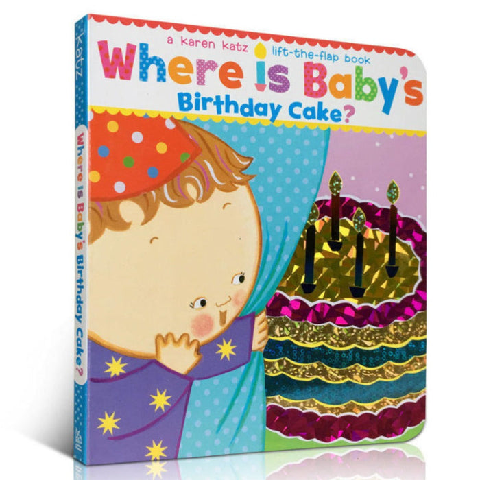 Where Is Baby's Birthday Cake ?-Board Book-SS-Toycra