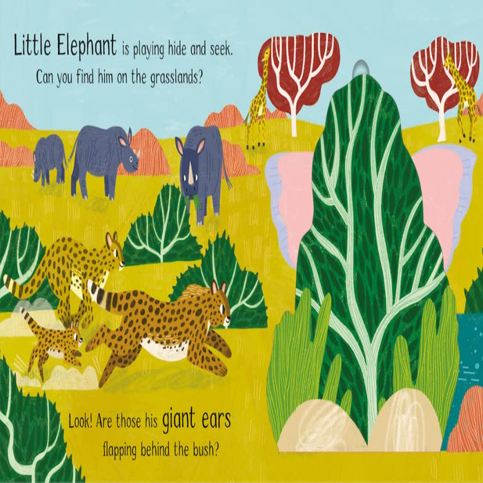 Where Is Little Elephant?-Board Book-Pan-Toycra