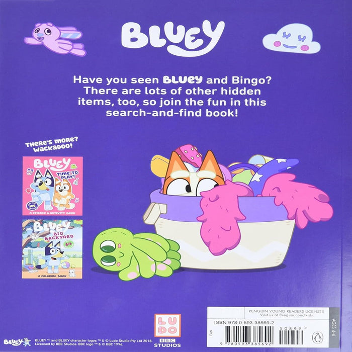 Where's Bluey? A Search And Find Book-Activity Books-Prh-Toycra