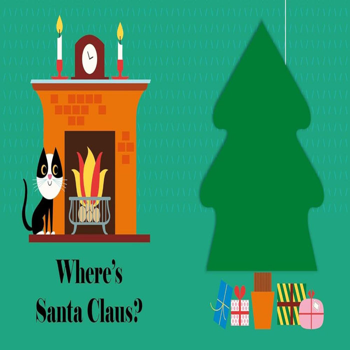 Where's Santa Claus?-Board Book-Hc-Toycra