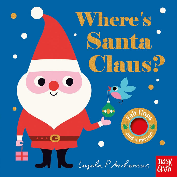 Where's Santa Claus?-Board Book-Hc-Toycra