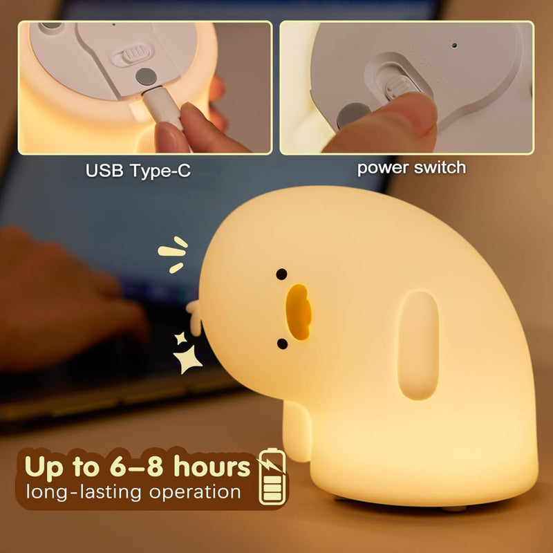 Why Duck Silicon Lamp