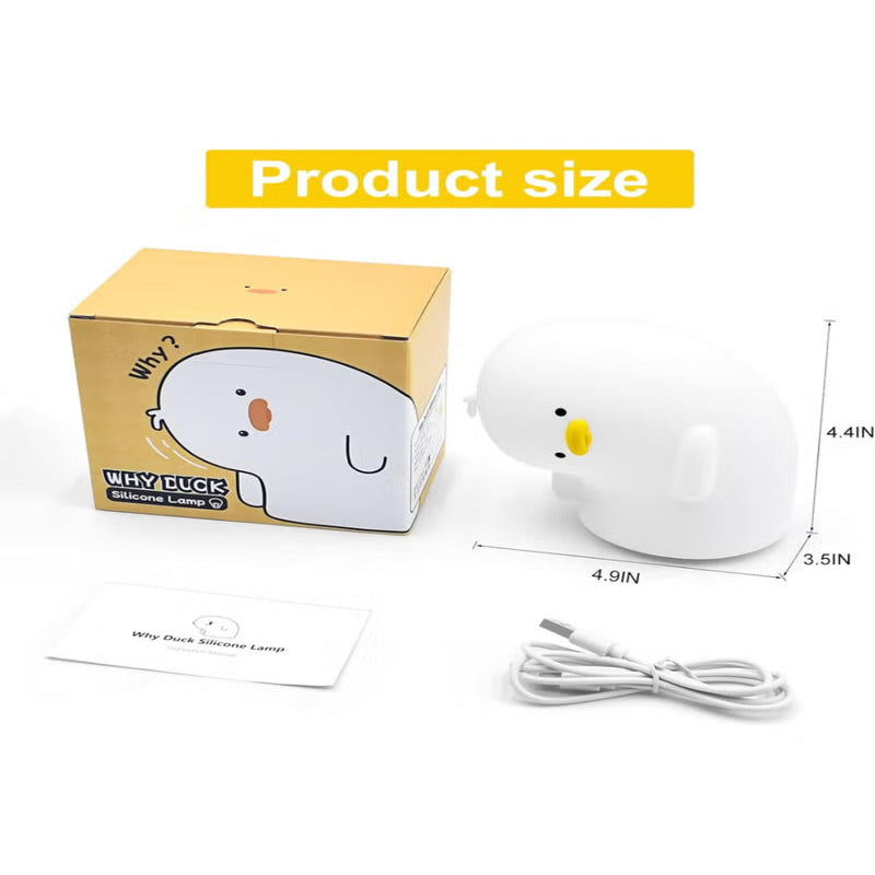 Why Duck Silicon Lamp