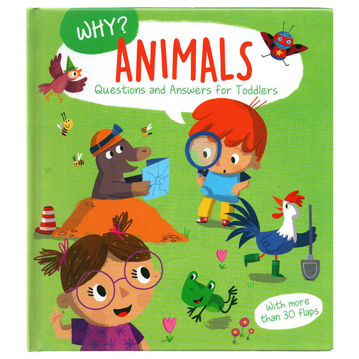 Why? Questions And Answers For Toddlers-Encyclopedia-Toycra Books-Toycra