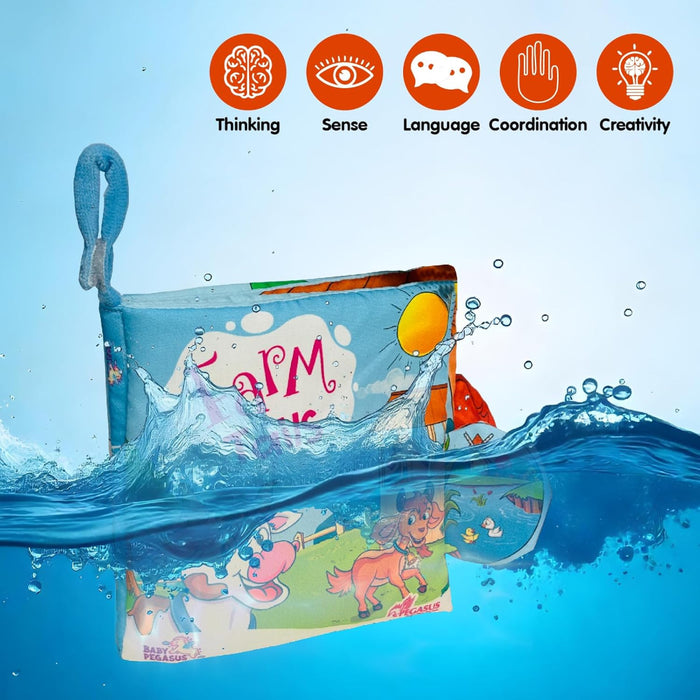 Wiggly Tails My Baby's First Cloth Books-Cloth Book-Pegasus-Toycra