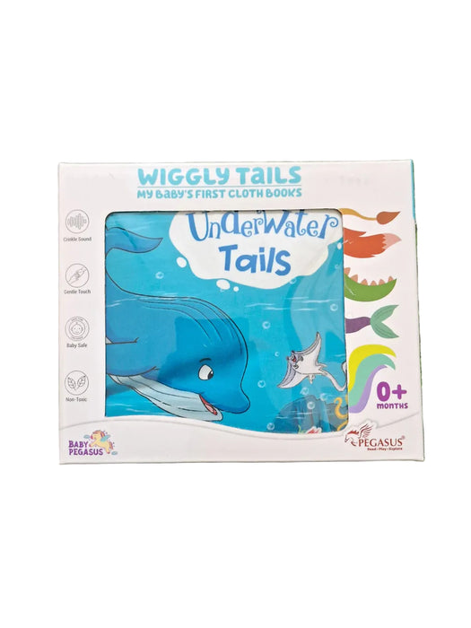 Wiggly Tails My Baby's First Cloth Books-Cloth Book-Pegasus-Toycra