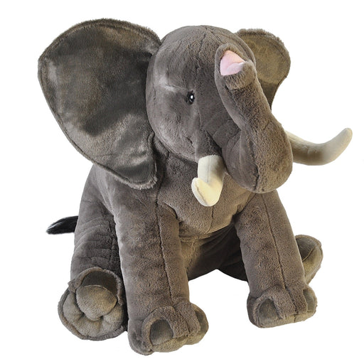 Wild Republic 53cm Little Biggies African Elephant Plush Toy-Soft Toy-Wild Republic-Toycra