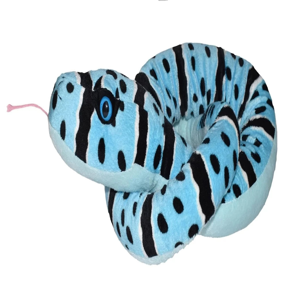 Wild Republic Snakes Eco Blue Rock Rattlesnake Plush - 36 Inch Stuffed Animal, Filled With Recycled Materials, Educational Toy - View #3