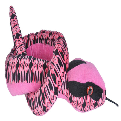 Wild Republic 54 Inches Links Pink Snake-Soft Toy-Wild Republic-Toycra