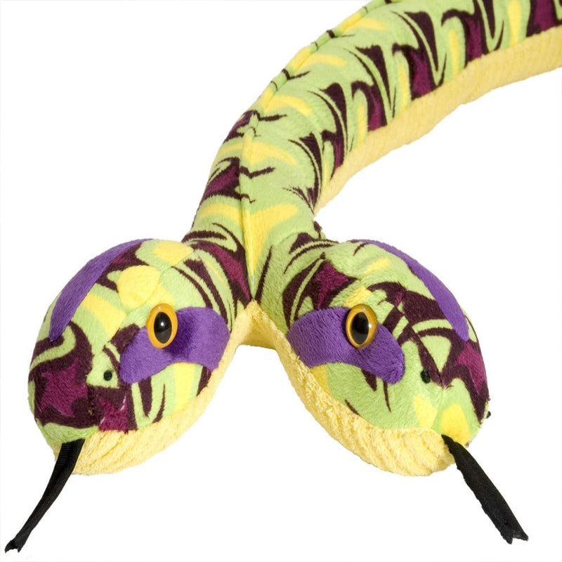 Wild Republic 54 Inches Siamese Whirlpool 2 Headed Snake