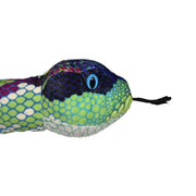 Wild Republic 54 Inches Snake Green & Purple