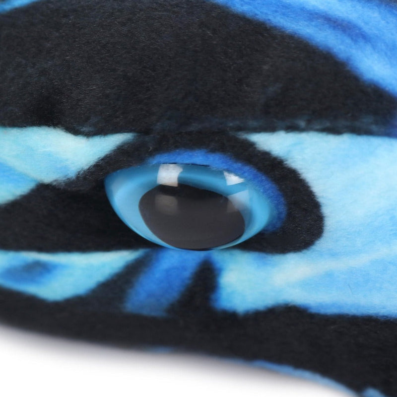Wild Republic 54 Inches Snake-Printed Flame Blue
