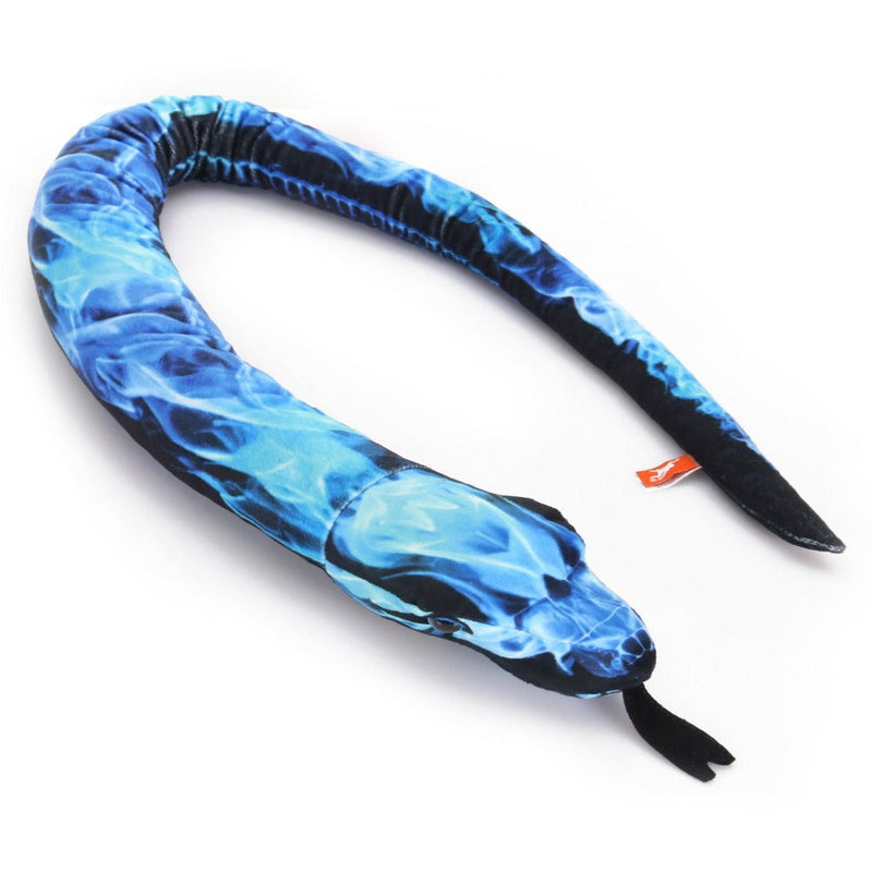 Wild Republic 54 Inches Snake-Printed Flame Blue