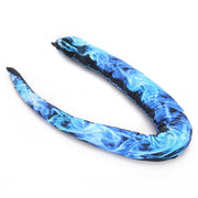 Wild Republic 54 Inches Snake-Printed Flame Blue