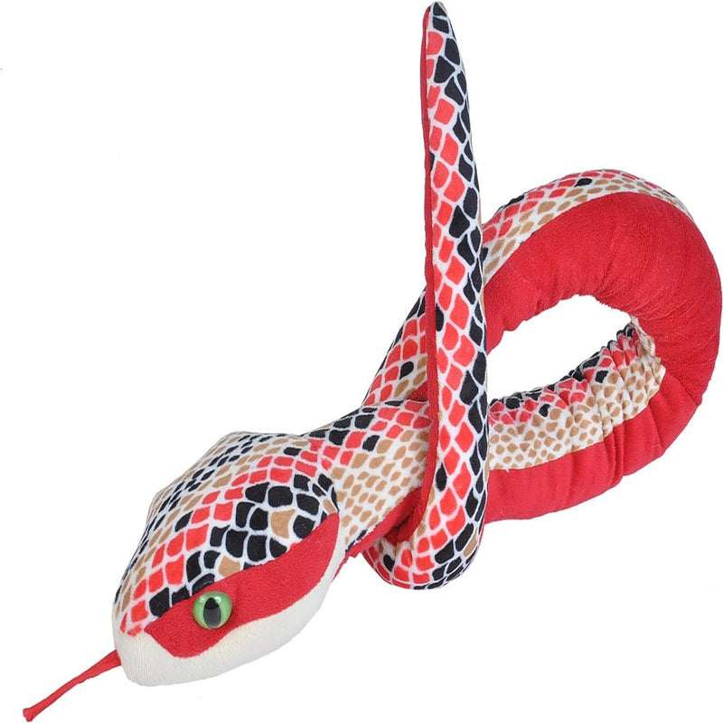 Wild Republic 54 Inches Snake Red Scales