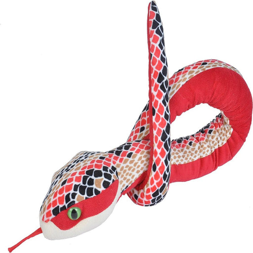 Wild Republic 54 Inches Snake Red Scales-Soft Toy-Wild Republic-Toycra