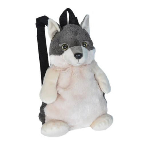 Wild Republic Backpack Wolf-Soft Toy-Wild Republic-Toycra