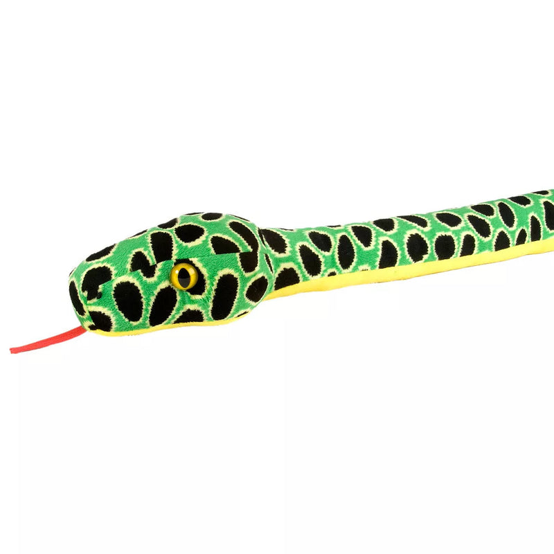 Wild Republic Big Head Anaconda Stuffed Animal - 70 Inches