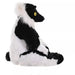 Wild Republic Black & White Ruffed Lemur Stuffed Animal-12 Inches-Soft Toy-Wild Republic-Toycra