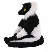 Wild Republic Black & White Ruffed Lemur Stuffed Animal-12 Inches