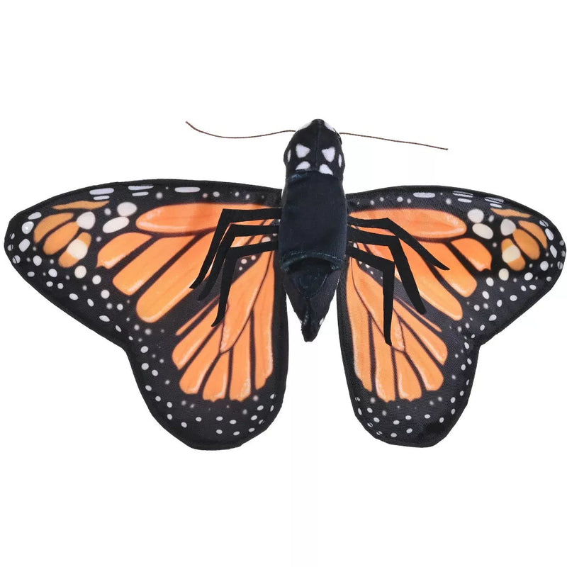 Wild Republic Butterflies Monarch Butterfly Stuffed Animal - 7 Inches