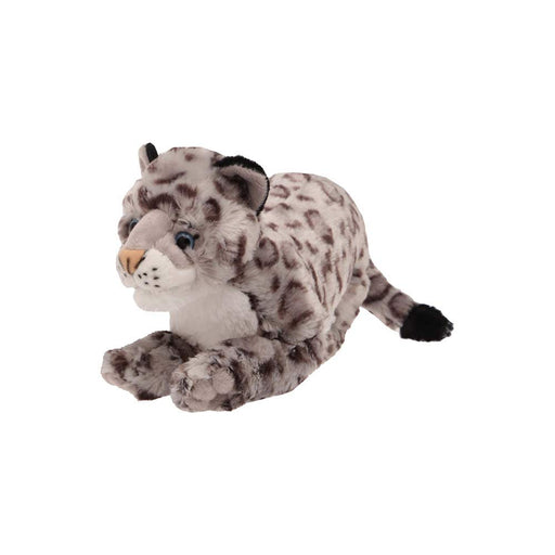 Wild Republic CK Laying Snow Leopard 12"-Soft Toy-Wild Republic-Toycra