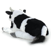 Wild Republic Ck Laying Cow Black - 14 Inch