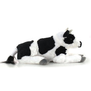 Wild Republic Ck Laying Cow Black - 14 Inch