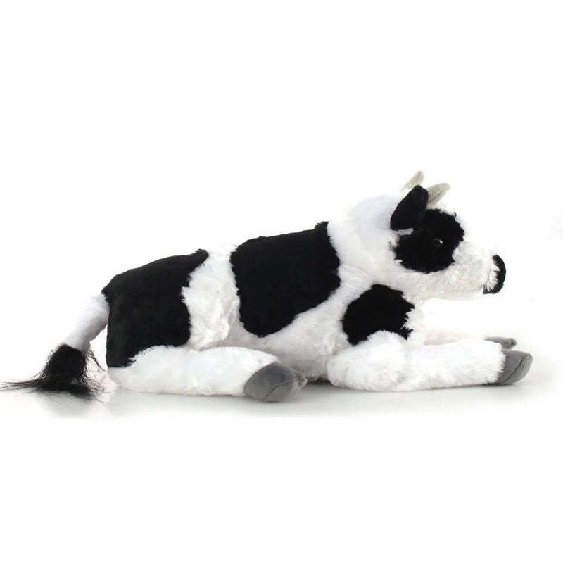 Wild Republic Ck Laying Cow Black - 14 Inch