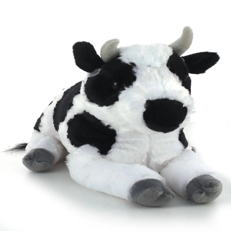 Wild Republic Ck Laying Cow Black - 14 Inch